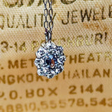 天然アレキサンドライト 天然ダイヤモンド プラチナネックレス