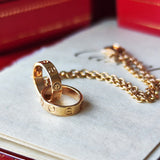 Cartier カルティエ ベビーラブ ブレスレット 18金PG