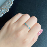 天然パライバトルマリン 天然ダイヤモンド プラチナリング