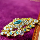 天然パライバトルマリン 天然ダイヤモンド ネックレス