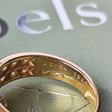 【Vintage Van Cleef & Arpels】ヴァンクリーフ&アーペル マデール エメラルド ダイヤモンド フラワーリング