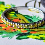 天然イエローダイヤモンド ハーフエタニティリング