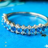 天然アウイナイト 天然ダイヤモンド リング