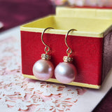 【さくらパール】花の雫 18金ピアス