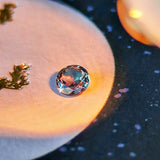 【ルース】天然アレキサンドライト 0.128ct ローズカット ブラジル産