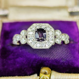 【お値下げ】世界一珍しい宝石 天然ターフェアイト 天然ダイヤモンド リング