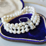 MIKIMOTO ミキモト あこや真珠 3連ブレスレット