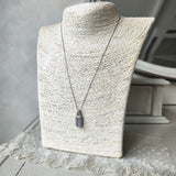 【お値下げ】天然ブルートルマリンインクォーツ 天然ダイヤモンド ネックレス