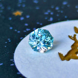 【ルース】天然バイカラージルコン 1.074ct 鑑別書付き