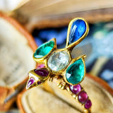 【フランス アンティーク】鳥のモチーフ アンティークリング