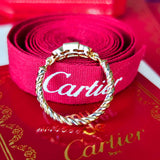 【Vintage Cartier】カルティエ エメラルド ダイヤモンド 18金スリーカラーリング