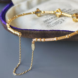 【形状記憶】天然ダイヤモンド 18金ブレスレット バングル