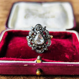 アンティーク ダッチローズカットダイヤモンド リング