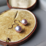 【さくらパール】花の雫 18金ピアス