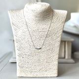 天然パライバトルマリン 天然ダイヤモンド ネックレス