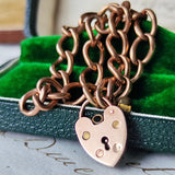 イギリス ヴィンテージ パドロック ブレスレット