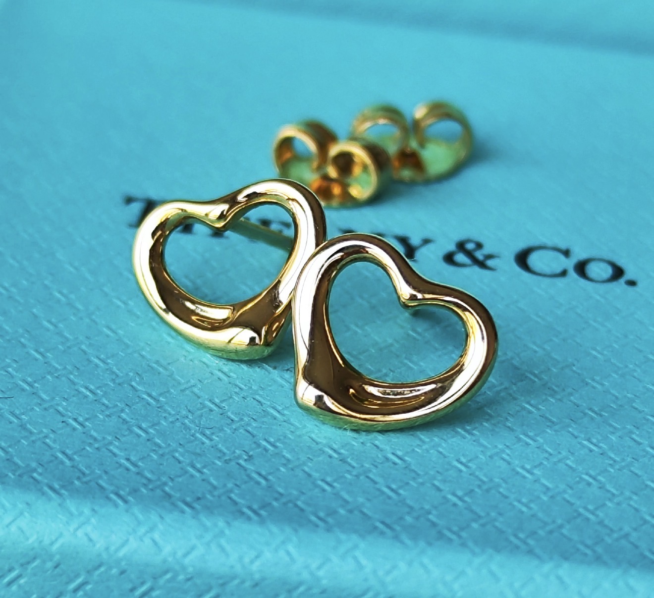 TIFFANY &Co ティファニー オープンハート 18金YG ピアス – Mico宝飾店