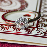 【お値下げ】ピンクダイヤ FANCY PURPLISH PINK リング