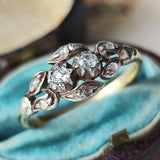 【お値下げ】フランス アンティーク 天然ダイヤモンドリング