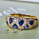 【Vintage Van Cleef & Arpels】ヴァンクリーフ&アーペル サファイア ダイヤモンドリング