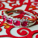 【お値下げ】天然ルビー 天然ダイヤモンド リング