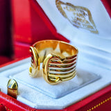 Cartier カルティエ 2C(デューブル・シー)18金 10号