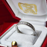 Cartier カルティエ ダイヤモンド フルエタニティリング 18金WG 49