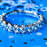 天然アクアマリン 天然ダイヤモンド リング