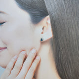 【お値下げ】天然アクアマリン 天然ダイヤモンド ピアス