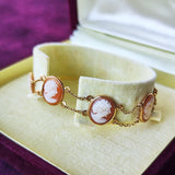 【お値下げ】イタリア ヴィンテージ カメオ ブレスレット