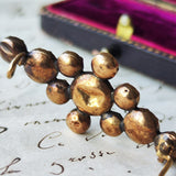 【幻の宝石】ペルピニャンガーネット フランスアンティーク ブローチ