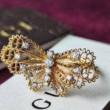 GUCCI グッチ ル マルシェ デ メルヴェイユ ダイヤモンド 蝶モチーフ リング