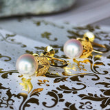 MIKIMOTO ミキモト あこや真珠 ヴィンテージイヤリング