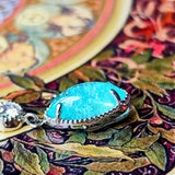 天然パライバトルマリン 天然ピンクダイヤモンド ネックレス