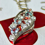 天然アレキサンドライト 天然ダイヤモンド ネックレス