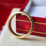 Cartier カルティエ ダイヤモンド フルエタニティリング 18金YG 49