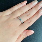 天然パライバトルマリン 天然ダイヤモンド リング