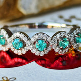 【お値下げ】天然パライバトルマリン 天然ダイヤモンド リング