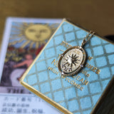 【タロットカード】太陽 天然ダイヤモンド 18金ネックレス