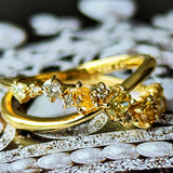 【カラーダイヤ】天然ダイヤモンド リング