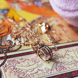 天然モルガナイト 天然ダイヤモンド ネックレス