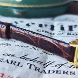 【OH済み】ROLEX ロレックス PRECISION プレシジョン ランタン型 金無垢腕時計