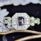 【お値下げ】世界一珍しい宝石 天然ターフェアイト 天然ダイヤモンド リング