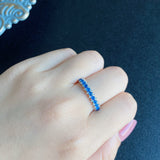 天然アウイナイト 天然ダイヤモンド リング