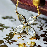 【ローズカット】天然ダイヤモンド ネックレス