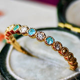 天然パライバトルマリン 天然ダイヤモンド リング