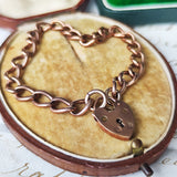 イギリス ヴィンテージ パドロック ブレスレット