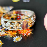 【お値下げ】天然アレキサンドライトキャッツアイ 天然ダイヤモンド リング