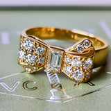 【Vintage Van Cleef & Arpels】ヴァンクリーフ&アーペル リボンリング