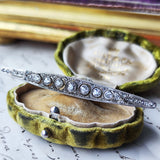 イギリス アンティーク オールドマインカット ローズカット ブローチ